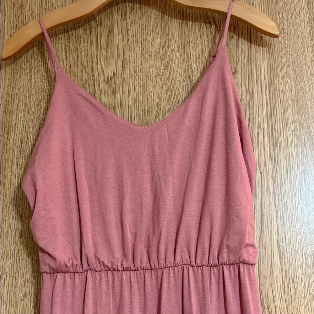 Lulu's Dusty Rose Knit dress